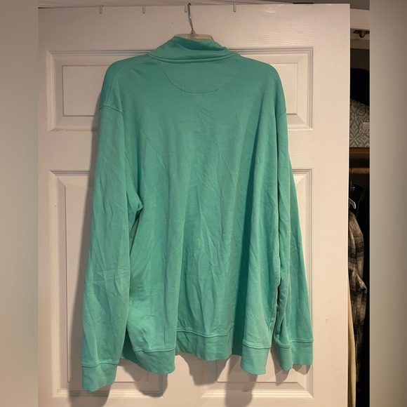 Vineyard Vines 100% Pima cotton quarter zip sweatshirt men’s size 2XL - Picture 3 of 4